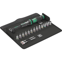 Wera 16 Piece 1/4" Bicycle Torque Wrench and Socket Set 1/4" 2.5Nm - 25Nm