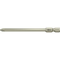 Wera 3851/4 Stainless Phillips Screwdriver Bits PH1 89mm Pack of 1