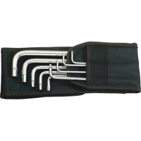 Wera 3950PKL SZ 9 Piece Stainless Steel Ballend Hex Allen Key Set Imperial