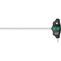 Wera 454 HF Holding Function T Handle Hex Plus Screwdriver 4mm 200mm