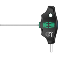 Wera 454 HF Holding Function T Handle Hex Plus Screwdriver 5mm 100mm