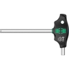 Wera 454 HF Holding Function T Handle Hex Plus Screwdriver Imperial 3/8" 150mm