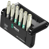 Wera 6 Piece Stainless Steel Screwdriver Bit Set