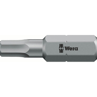 Wera 840/1Z Extra Hex Imperial Screwdriver Bit 3/8 25mm Pack of 1