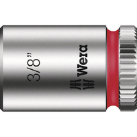 Wera 8790 HMA Zyklop 1/4" Drive Hexagon Socket Imperial 1/4" 3/8"