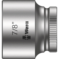 Wera 8790 HMB Zyklop 3/8" Drive Hexagon Socket Imperial 3/8" 7/8"