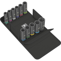 Wera Impaktor 8790 C 11 Piece 1/2" Drive Deep Hexagon Socket Set 1/2"
