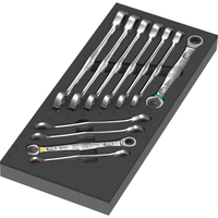 Wera Joker 6000 11 Piece Combination Spanner Set 1 in Foam Insert Tray