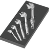 Wera Joker 6004 5 Piece Adjustable Spanner Set 1 in Foam Insert Tray