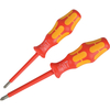Wera Kraftform 2 Piece Phillips & Slotted VDE Insulated Screwdriver Set