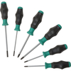 Wera Kraftform Comfort 6 Piece Slotted / Phillips & Pozi Screwdriver Set