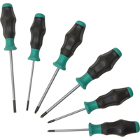 Wera Kraftform Comfort 6 Piece Slotted / Phillips & Pozi Screwdriver Set