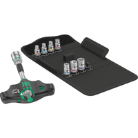 Wera Kraftform Kompakt 400 RA 9 Piece 1/4" Drive Socket Set Imperial 1/4"