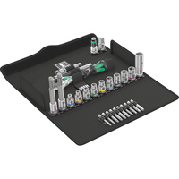 Wera Zyklop 27 Piece 3/8" Drive Speed Ratchet and Bicycle Socket Set 3/8"