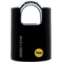 Yale 40mm Brass Closed Shackle Padlock