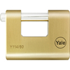 Yale 60mm Brass Shutter Padlock