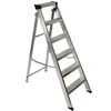 Youngman Industrial Builders 1.2m Aluminium Step Ladder 6 Tread