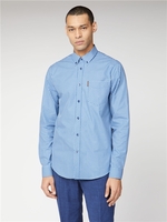Blue & White Checked Gingham Shirt Ben Sherman Est 1963 - Medium