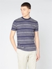 Discharge Print Tee XS Marine