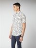 Paint Spot Off-White Button Up Shirt Ben Sherman Est 1963 - Large