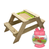 Early Fun Picnic Table Sandpit - FSC certified