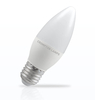 Crompton Candle LED Light Bulb Dimmable E27 5.5W (40W Eqv) Daylight Opal