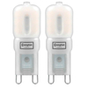 Crompton G9 Capsule LED Light Bulb 2.5W (25W Eqv) Cool White 2-Pack Opal