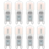Crompton G9 Capsule LED Light Bulb 2.5W (25W Eqv) Cool White 8-Pack Opal