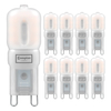 Crompton G9 Capsule LED Light Bulb 2.5W (25W Eqv) Cool White 9-Pack Opal