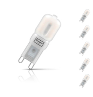Crompton G9 Capsule LED Light Bulb 2.5W (25W Eqv) Warm White 5-Pack Opal
