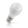 Crompton GLS LED Light Bulb Dimmable B22 14W (100W Eqv) Warm White Opal