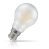 Crompton GLS LED Light Bulb Dimmable B22 5W (40W Eqv) Warm White Filament Pearl