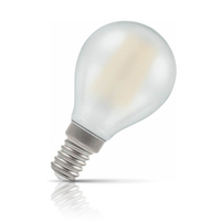 Crompton Golfball LED Light Bulb Dimmable E14 5W (40W Eqv) Warm White Pearl