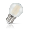 Crompton Golfball LED Light Bulb Dimmable E27 5W (40W Eqv) Warm White Pearl
