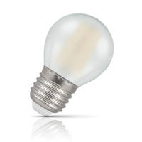 Crompton Golfball LED Light Bulb Dimmable E27 5W (40W Eqv) Warm White Pearl