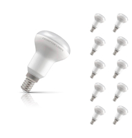 Crompton R50 Reflector LED Light Bulb E14 6W (40W Eqv) Warm White 10-Pack