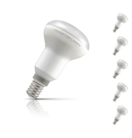 Crompton R50 Reflector LED Light Bulb E14 6W (40W Eqv) Warm White 5-Pack