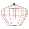 Inlight Castor Diamond Wire 263mm Easyfit Lamp Shade Antique Copper