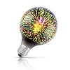 Osram Globe LED Light Bulb G125 E27 3W (11W Eqv) Warm White Mirrored