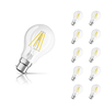 Osram GLS LED Light Bulb Dimmable B22 6.5W (60W Eqv) Warm White 10-Pack