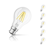 Osram GLS LED Light Bulb Dimmable B22 6.5W (60W Eqv) Warm White 5-Pack