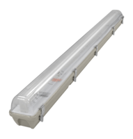 Phoebe IP65 Fitting 4ft Single Manto (LED T8 Ready) Non-Corrosive