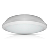 Phoebe LED Bulkhead 15W Tri-Colour CCT Microwave Sensor and 3-Hour Emergency White IP65
