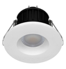 Phoebe LED Downlight Fire Rated 8.5W (50W Eqv) Tri-Colour CCT White and Brushed Nickel IP65
