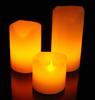 Sentik LED Mood Candles Warm White 3-Pack