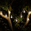 Smart Solar LED 2m Filament Effect EUREKA! Retro Light Bulb String Light Set of 10 Lights Warm White