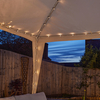 Smart Solar LED 3m x 3m Gazebo String Light 140 Lights Warm White Multi-Function
