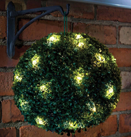Solalite LED Topiary Ball Solar Green 28cm