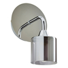Spa Patras Single Wall Light Smoke Glass and Chrome