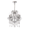 Spa Pro Annalee 385mm 5-Light Chandelier Crystal Glass and Chrome